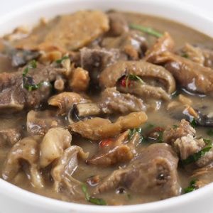 White Soup with Assorted Protein